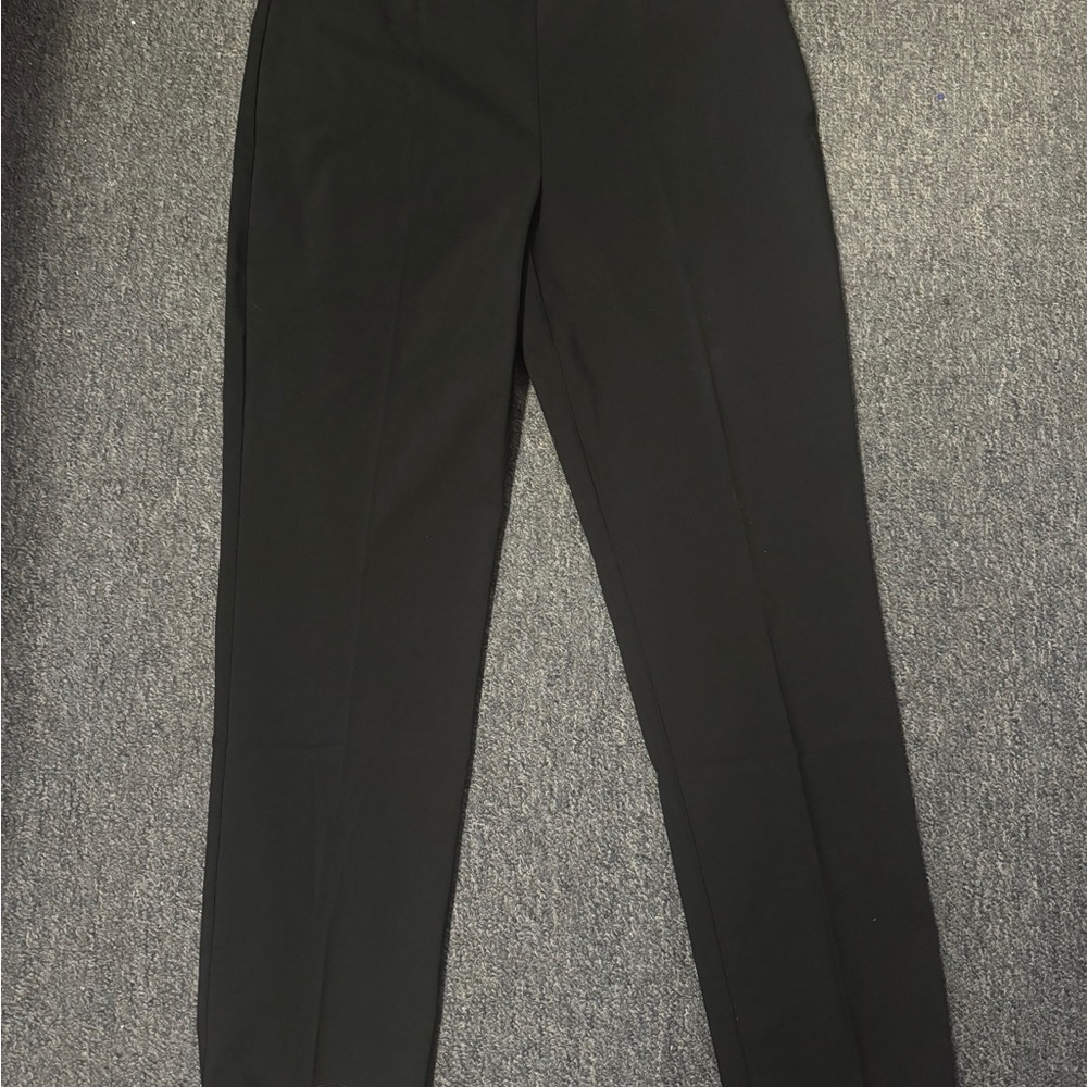Briggs New York Black Straight Leg Pants Sleek Tailored Design - Picture 4 of 10